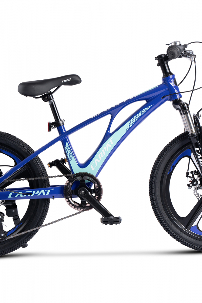 Bicicleta pentru copii MTB Carpat C20343A Albastru, roti 20 inch, cadru magneziu, frane disc, 7 viteze - 3