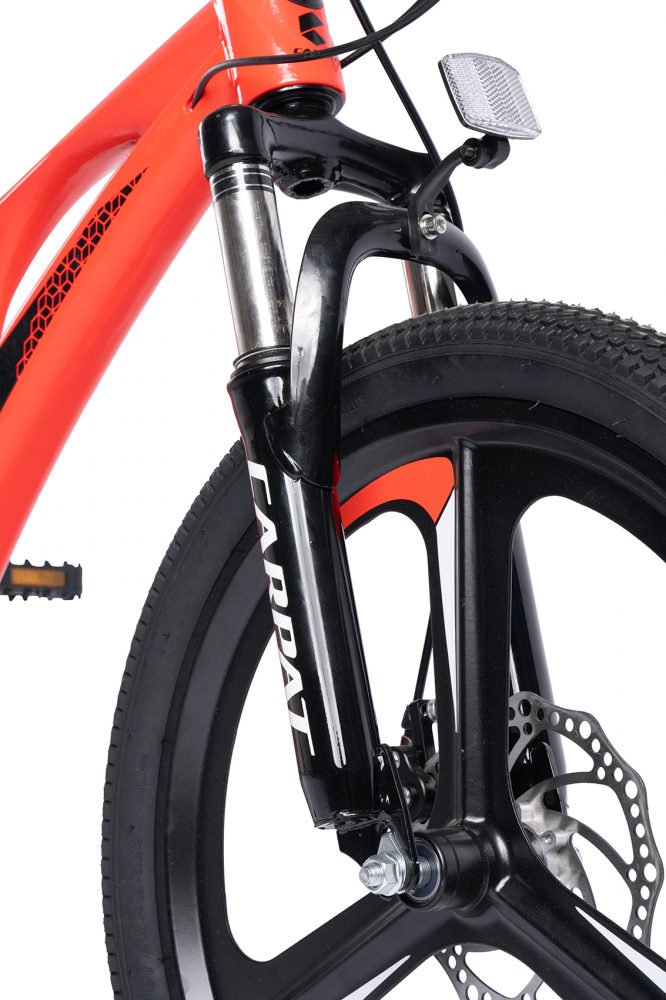 Bicicleta pentru copii MTB Carpat C20343A RosuNegru, roti 20 inch, cadru magneziu, frane disc, 7 viteze - 5