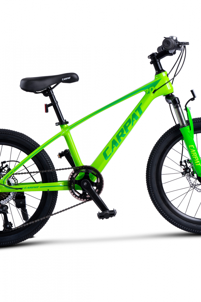 Bicicleta pentru copii MTB Carpat Hiro C20342A Verde, roti 20 inch, inaltime utilizator 120-155 cm, greutate suportata 80 kg - 3