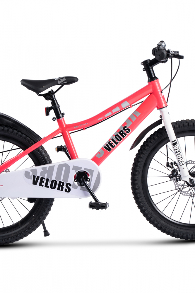 Bicicleta pentru copii Velors V20345A Roz, 7-10 ani, roti 20 inch, inaltime utilizator 110-140 cm, greutate suportata 80 kg - 3
