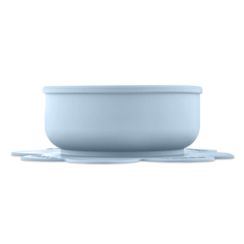 Bol din silicon cu ventuza Baboo Bleu 6 luni+ - 1 | YEO