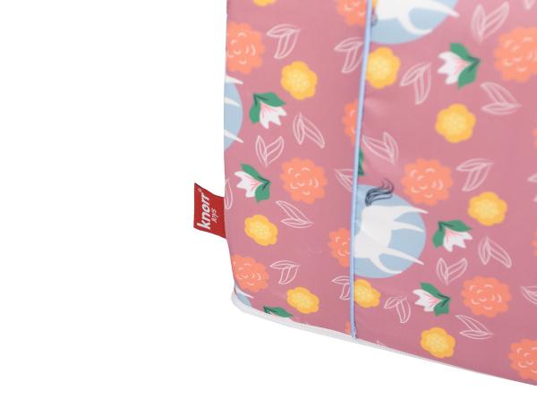 Canapea extensibila pentru copii Knorr Toys Unicorn Roz umplutura din spuma moale, husa bumbac 100 detasabila si lavabila, 77 x 34 x 42 cm, 9 luni+ - 1