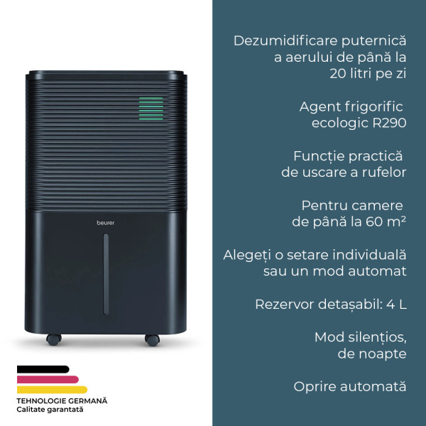 Dezumidificator de aer Beurer LE 250 - 2 | YEO