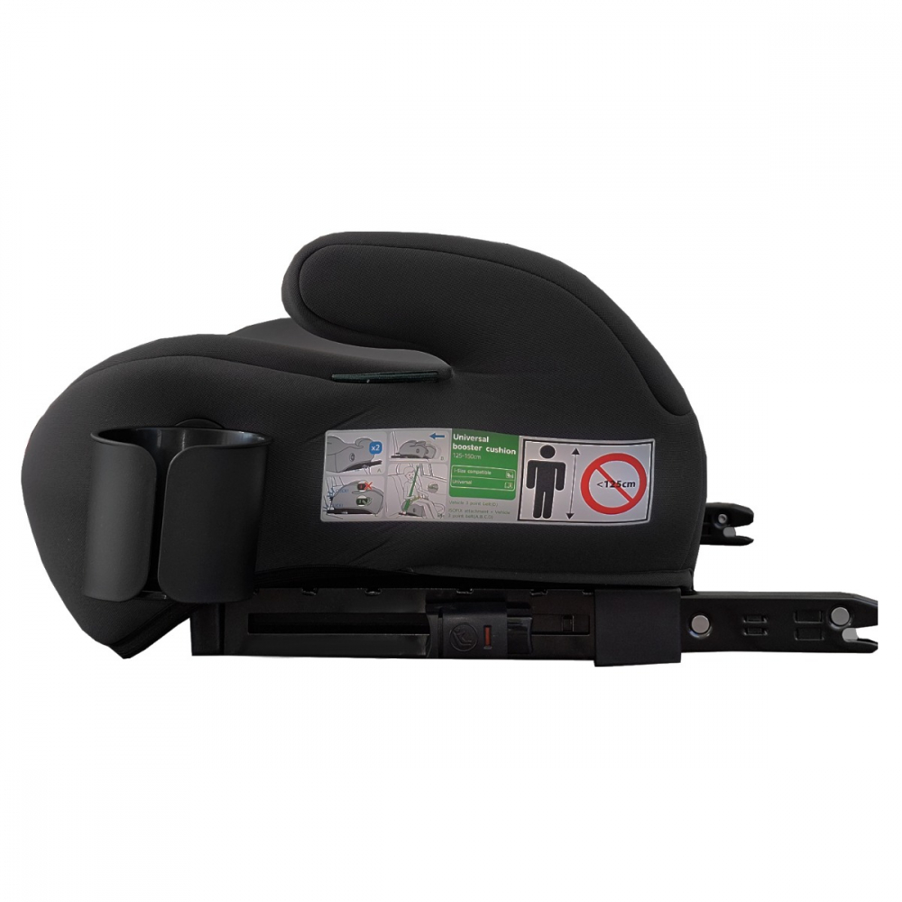 Inaltator auto pentru copii Appekids Junior Black i-Size cu isofix 125-150 cm - 3