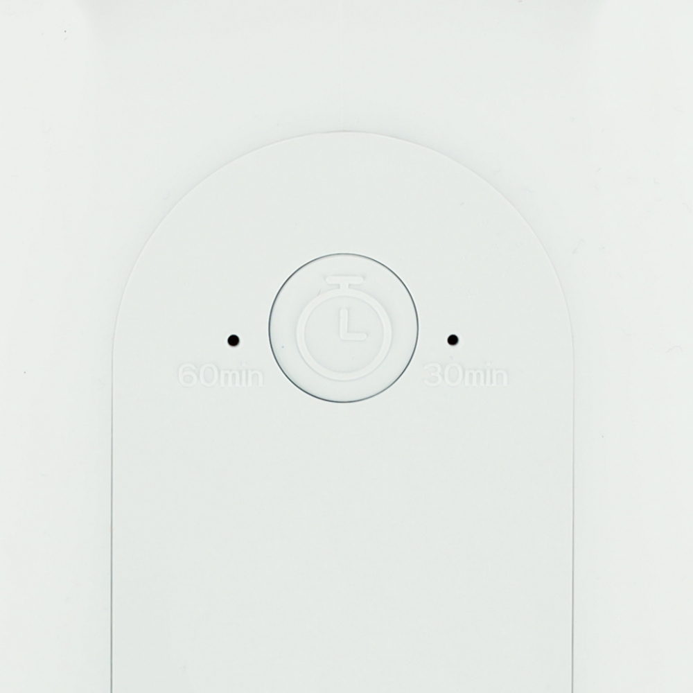Lampa de noptiera pentru copii white Kitty, realizata din silicon, cu 2 moduri de iluminare, cronometru, baterie 1200 mAh, usb, dimensiune 15 x 11 x 10 cm - 4