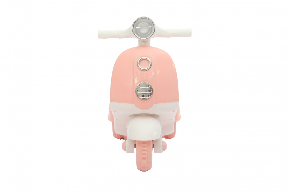 Motocicleta RideON fara pedale pentru copii Nichiduta BabyRide Pink cu far lumina LED, muzica, sezut ergonomic cu spatiu depozitare, sistem de siguranta antirasturnare - 4