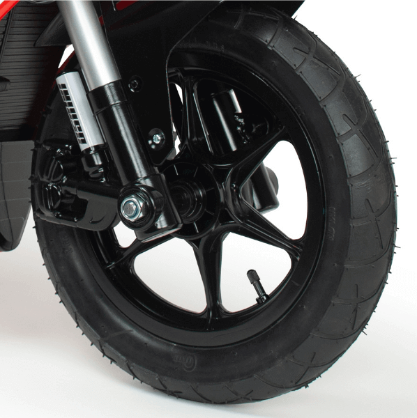 Motocicleta electrica pentru copii Injusa Racing Fighter 24V, frana cu tambur, roti gonflabile, 6-10 ani - 1