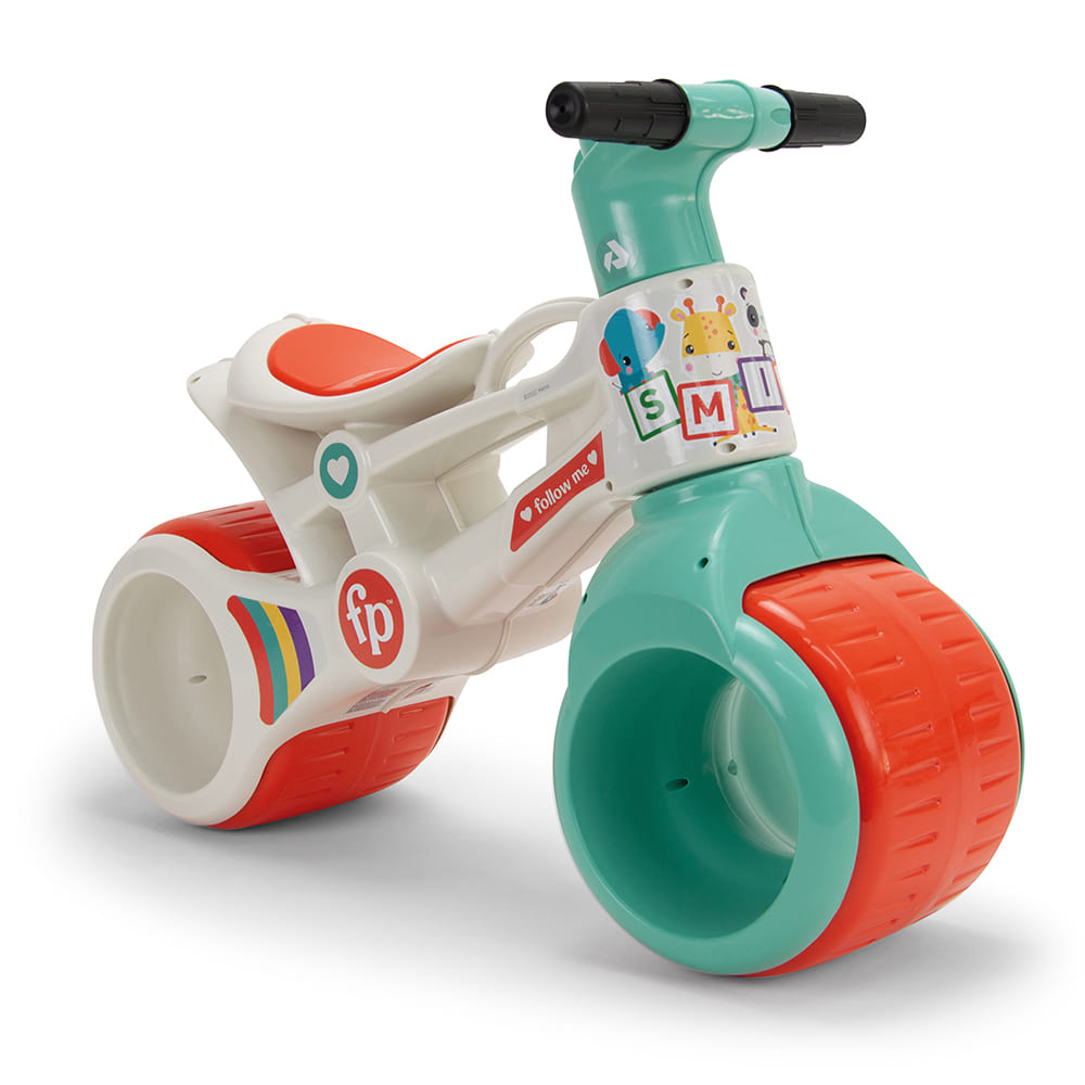 Motocicleta pentru copii Injusa Fisher Price Rayo Alb Verde licenta oficiala 18 luni+ - 4