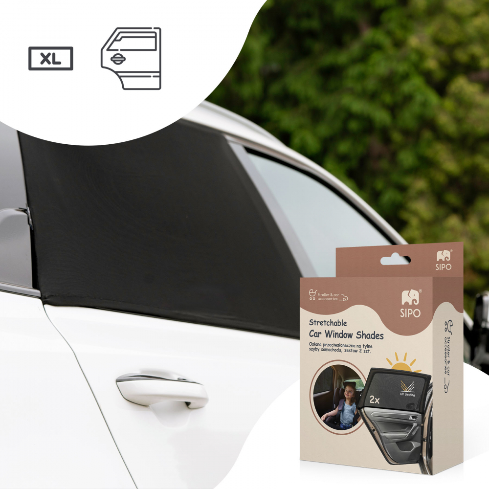 Parasolar auto opac pentru geamuri Sipo 2 bucati - 2