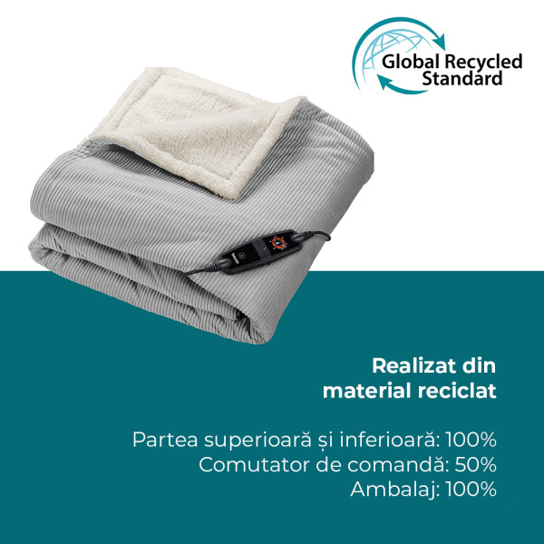 Patura electrica gri deschis Green Planet Beurer HD 81 - 1