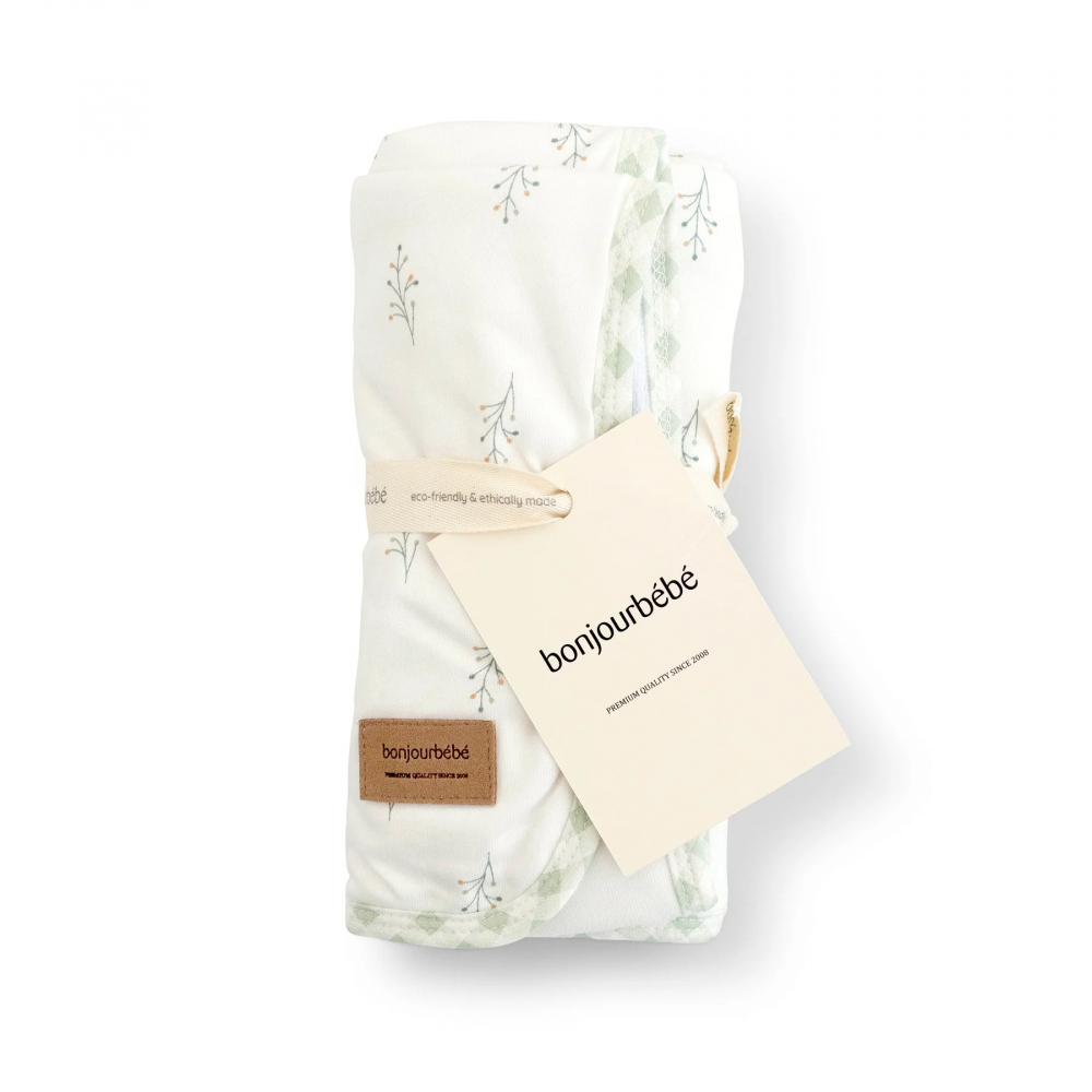 Paturica moale si hipoalergenica, bumbac jersey, 65x80 cm, Spring Cottage - 1