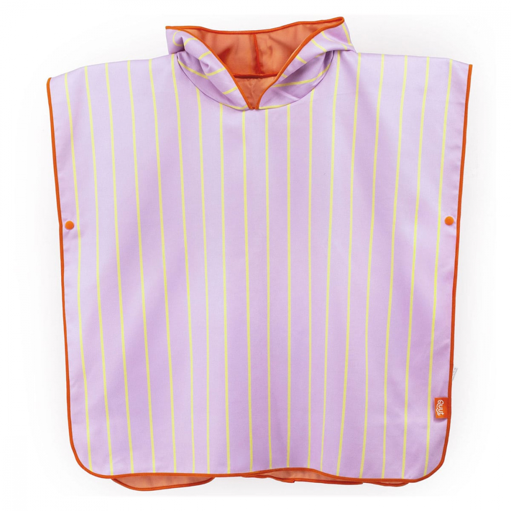 Poncho de plaja Mov - 4 | YEO