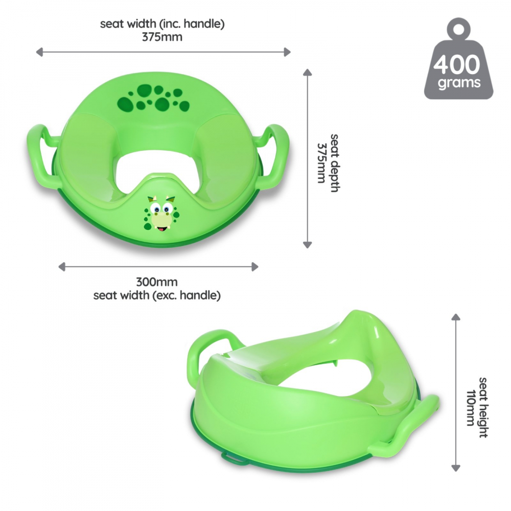 Reductor cu manere pentru toaleta My Trainer Seat Dino - 2 | YEO