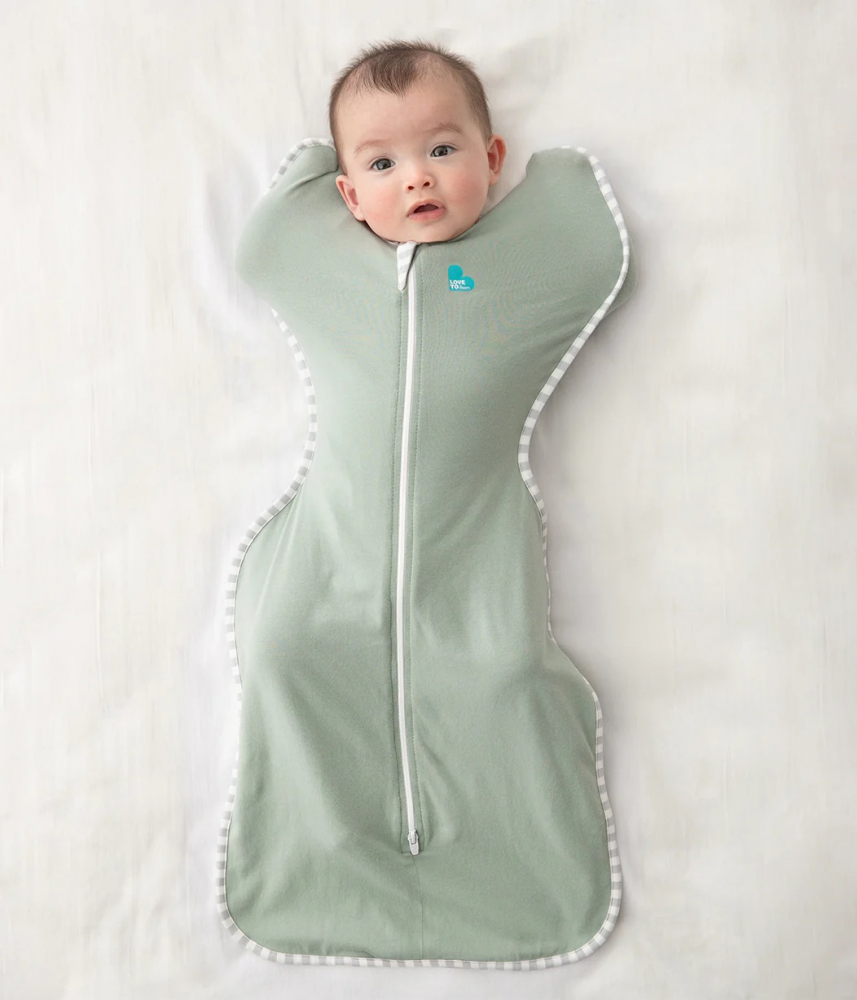 Sac de dormit pentru infasat Love to Dream Swaddle Up Olive S 3.5-6 kg 0.2 Tog