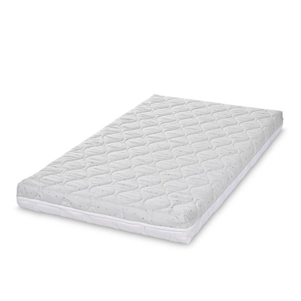Saltea pentru patut Lorelli Havana Grey Sky 110x62x10 cm cocos si spuma elastica