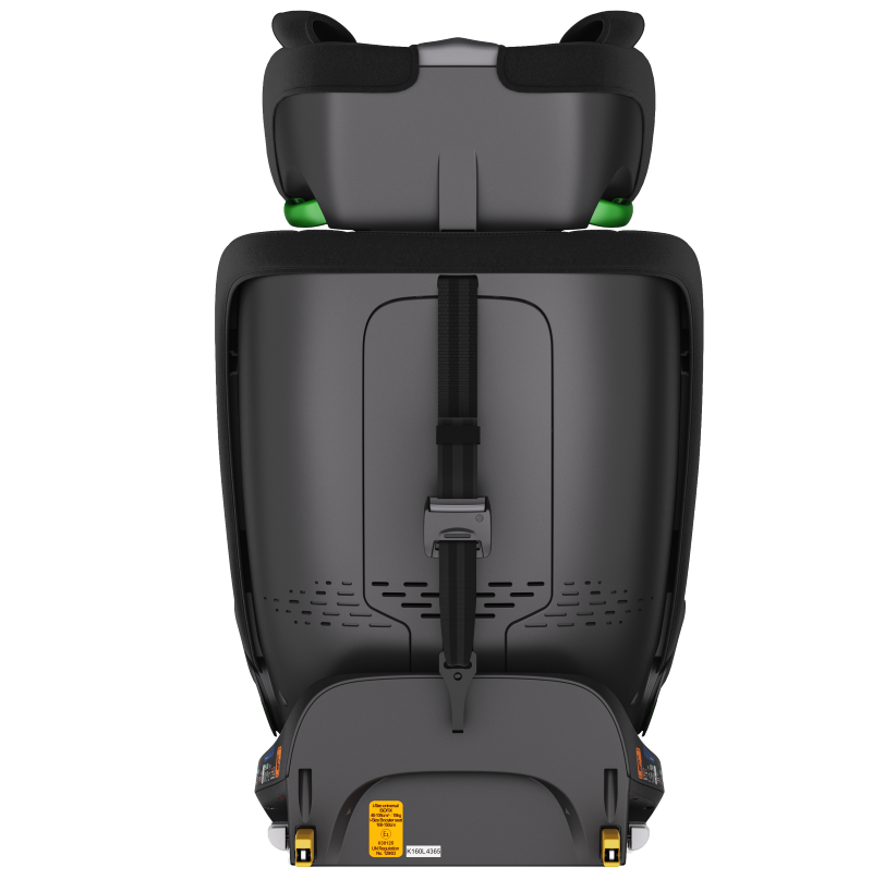 Scaun auto Buf Boof B-Joy Deluxe BlackDog iSize cu isofix, pozitie somn 155 grade, rotativ 360 grade, 40-150 cm - 5
