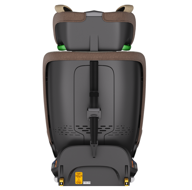 Scaun auto Buf Boof B-Joy Deluxe BrownDog iSize cu isofix, pozitie somn 155 grade, rotativ 360 grade, 40-150 cm - 4