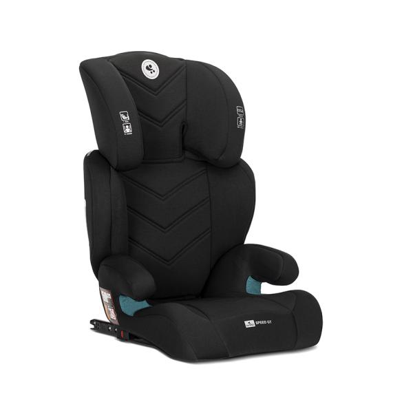 Scaun auto pentru copii Lorelli Speed GT Black i-Size, isofix, transformabil in inaltator auto, tetiera reglabila, cotiere, husa detasabila, 3-12 ani, 100-150 cm - 3