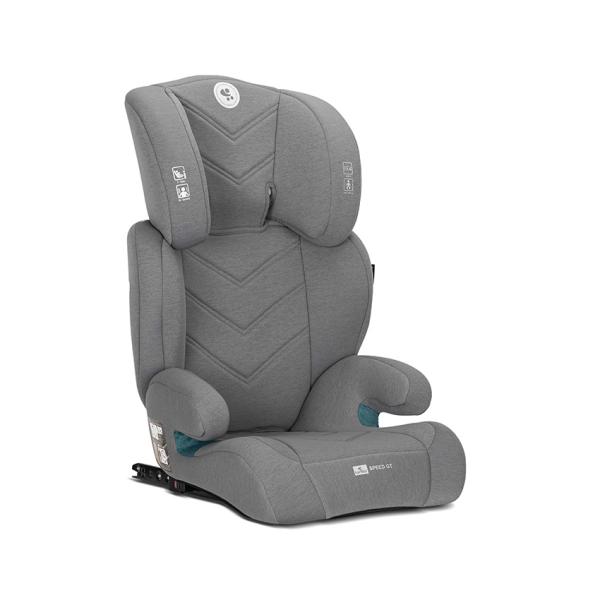 Scaun auto pentru copii Lorelli Speed GT Grey i-Size, isofix, transformabil in inaltator auto, tetiera reglabila, cotiere, husa detasabila, 3-12 ani, 100-150 cm - 3