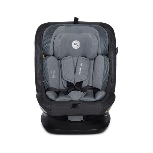 Scaun auto pentru copii Lorelli Imola Green i-Size, isofix, rotativ, 0 luni-12 ani, 40-150 cm