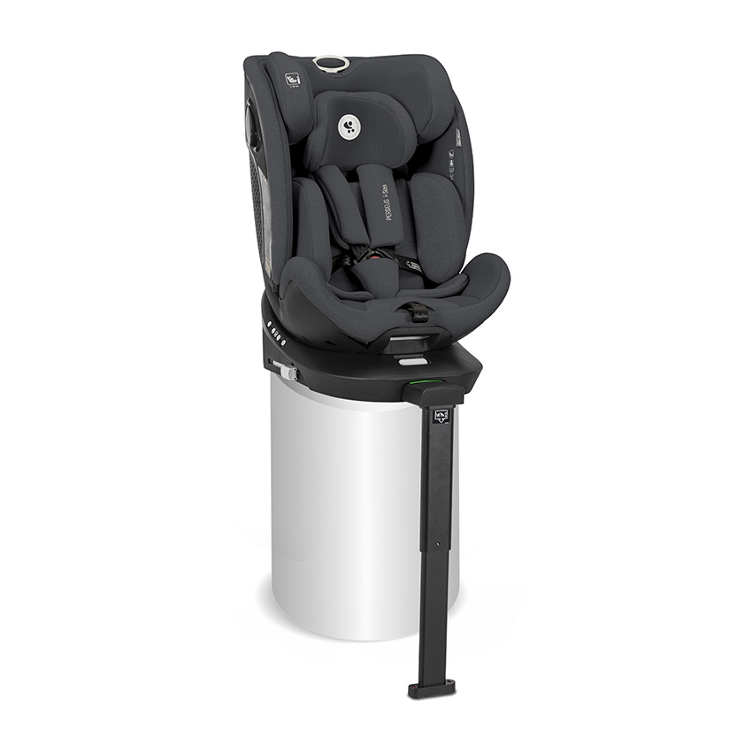 Scaun auto pentru copii Lorelli Perseus Grey i-Size, isofix, baza rotativa, picior de sprijin, EPS Memory, panou de ventilatie, SPS, 0 luni-12 ani, 40-150 cm - 3