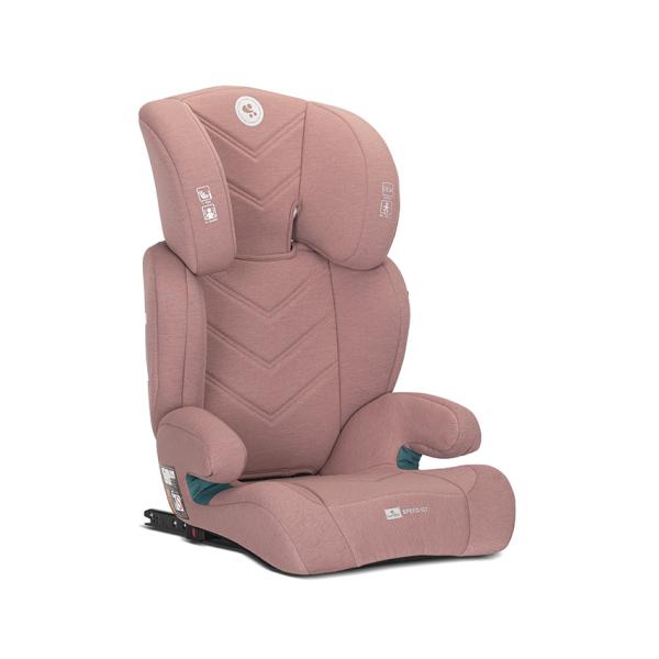 Scaun auto pentru copii Lorelli Speed GT Pink i-Size, isofix, transformabil in inaltator auto, tetiera reglabila, cotiere, husa detasabila, 3-12 ani, 100-150 cm - 3