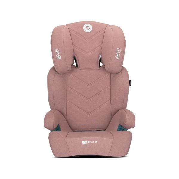 Scaun auto pentru copii Lorelli Speed GT Pink i-Size, isofix, transformabil in inaltator auto, tetiera reglabila, cotiere, husa detasabila, 3-12 ani, 100-150 cm