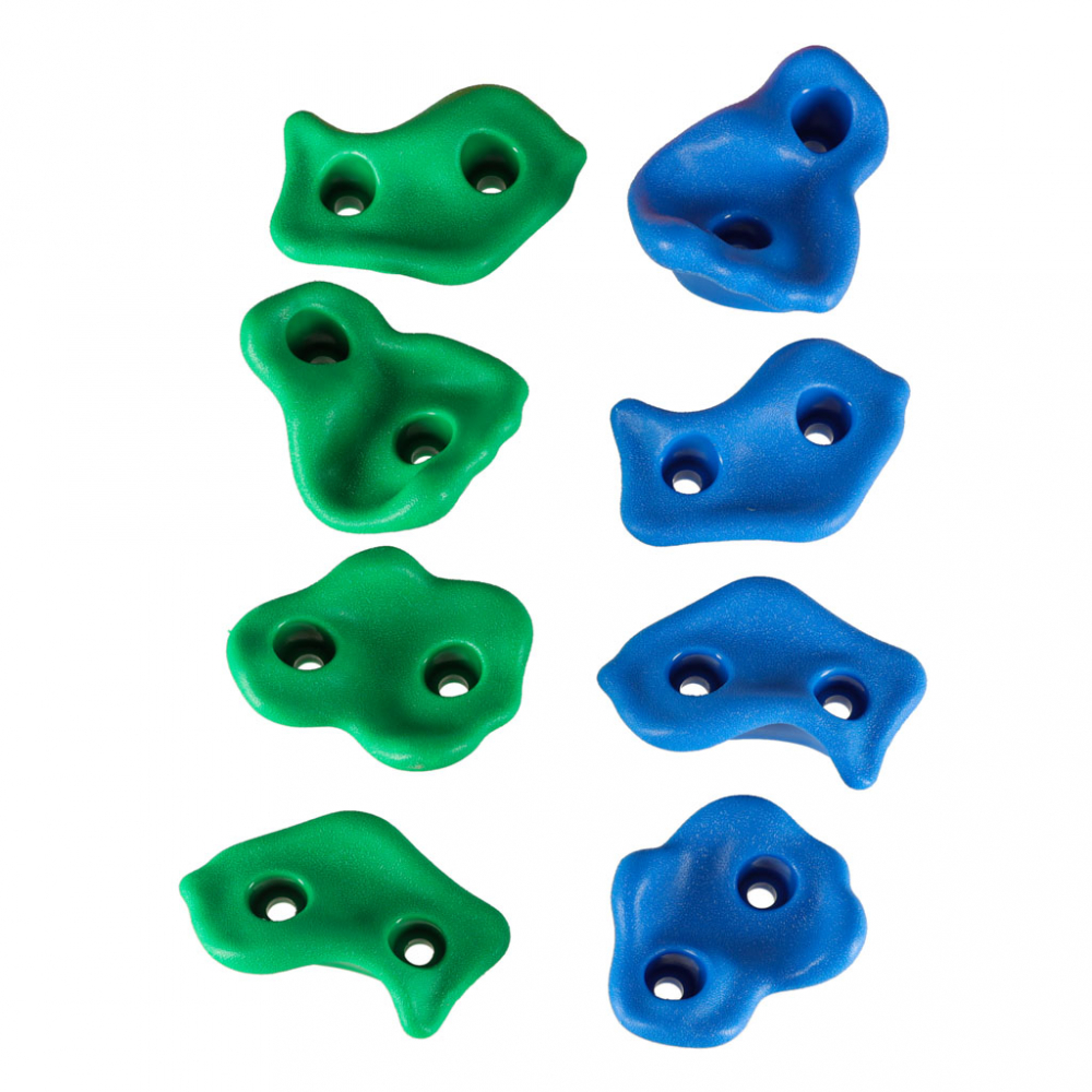 Set 20 prize de catarare pentru copii, Ikonka, cu sistem fixare inclus, din plastic multicolor - 2 | YEO