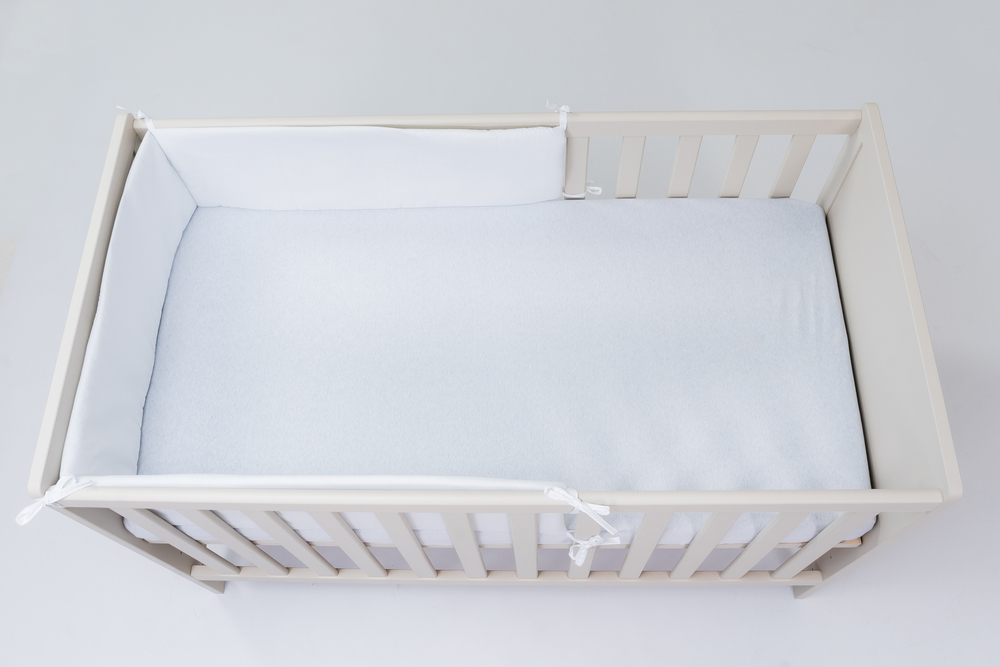 Set lenjerie pentru patut cu 6 piese din bumbac 120x60 cm White - 2