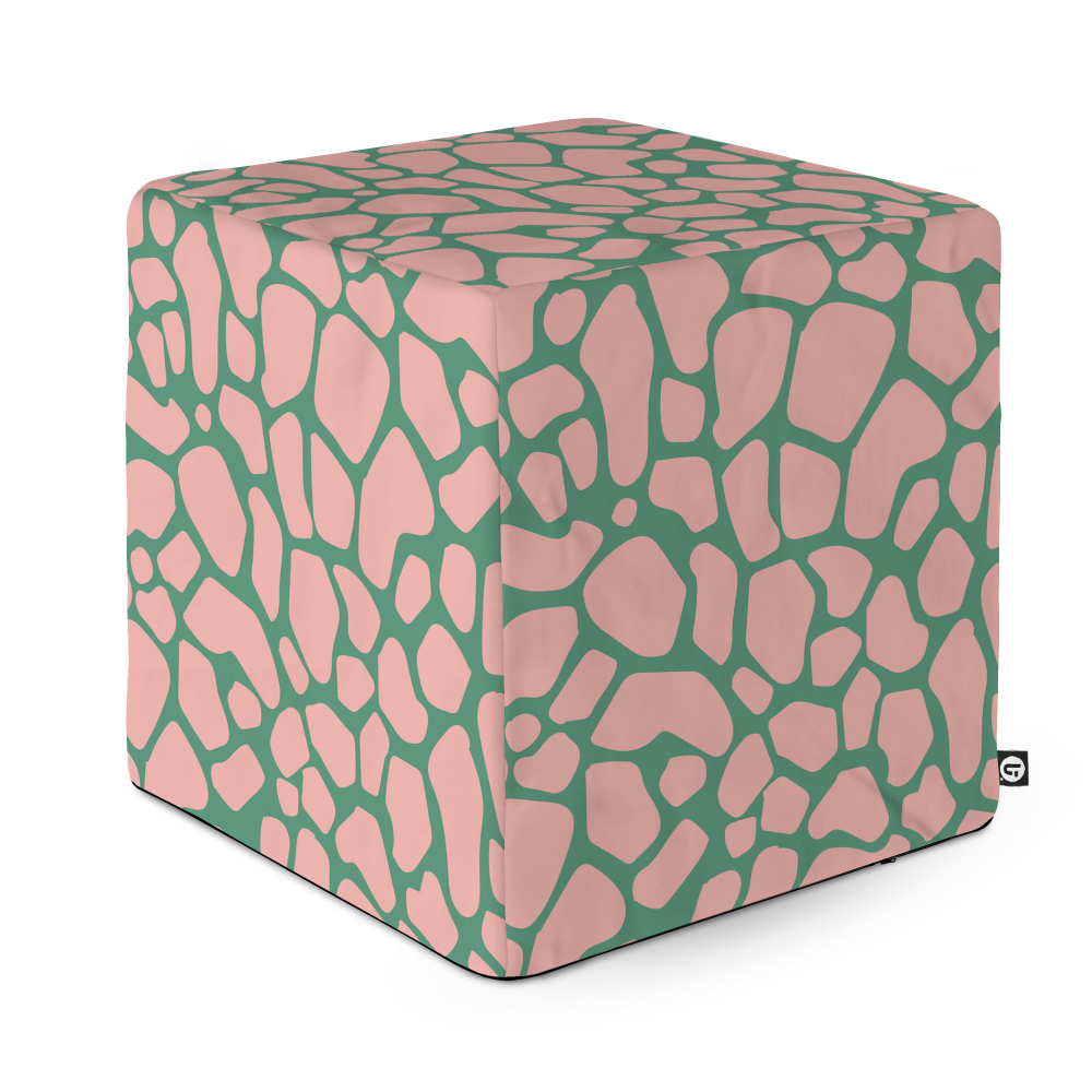Taburet Updeco cub L Giraffe dusty pink - 4