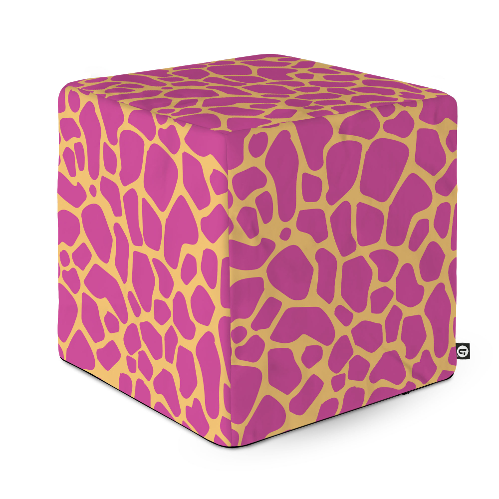 Taburet Updeco cub XL Giraffe pink - 4