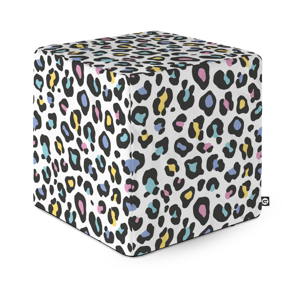 Taburet Updeco cub XL Leopard pastel - 4