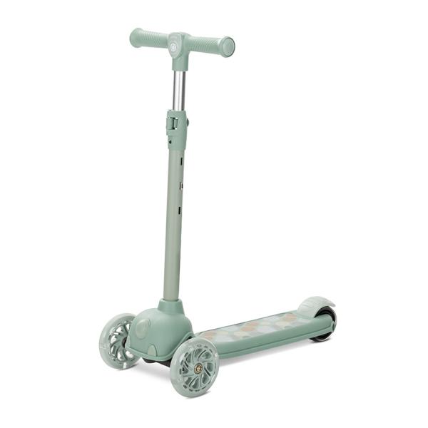 Trotineta pentru copii Lorelli Jetster Ocean Wave, roti din silicon cu Led, ghidon reglabil, greutate admisa 20 kg - 2