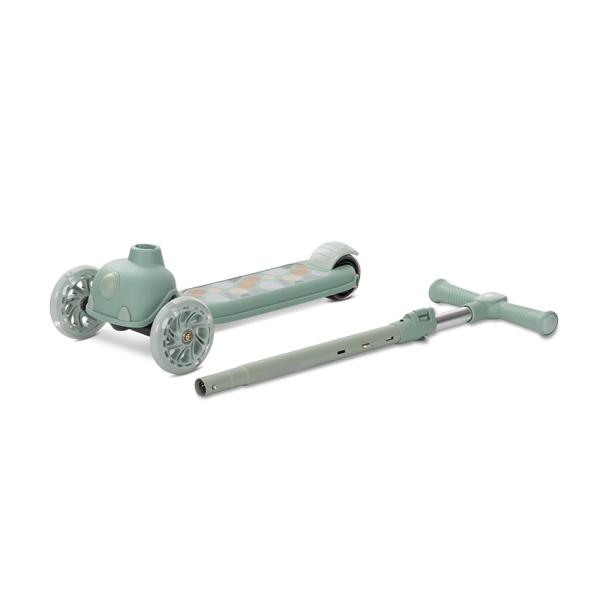 Trotineta pentru copii Lorelli Jetster Ocean Wave, roti din silicon cu Led, ghidon reglabil, greutate admisa 20 kg - 1