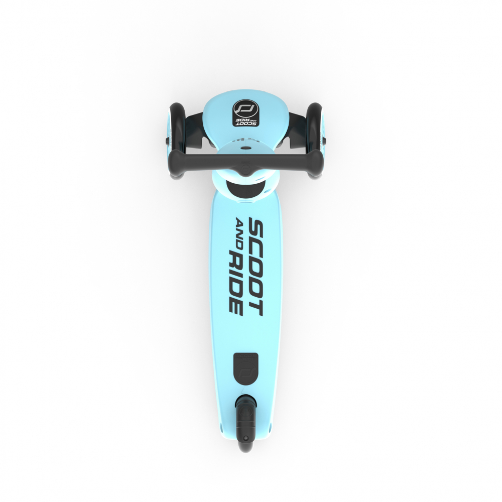 Trotineta copii cu sezut, transformabila 2 in 1, HighwayKick 1 Blueberry, 1-5 ani, pana la 50 kg, Scoot  Ride - 6