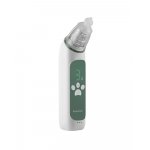 Aspirator nazal electric pentru bebelusi si copii cu protectie anti-reflux,3 nivele aspiratie,3 varfuri silicon,ecran led,baterie 700mAh,muzica si lumini