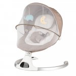 Balansoar electric Juju Serenity cu telecomanda, conectare la priza, greutate admisa 9 kg
