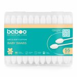 Betisoare bumbac pentru bebelusi cu protectie Baboo 55 bucati
