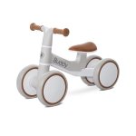 Bicicleta de echilibru Lorelli Buddy Beige 12-36 luni, roti spuma Eva, limitator de directie, greutate admisa 20 kg