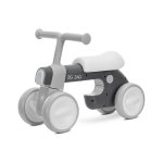 Bicicleta de echilibru Lorelli Zig Zag Grey 12-36 luni, scaun reglabil 2 pozitii, roti din spuma Eva, lumini si muzica
