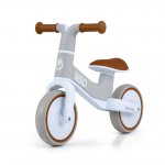 Bicicleta de echilibru pentru copii Milly Mally Velo Brown, roti Eva 7 inch, 18 luni+