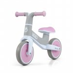 Bicicleta de echilibru pentru copii Milly Mally Velo Pink, roti Eva 7 inch, 18 luni+