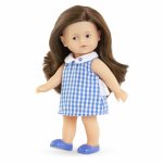 Papusa mini Corolline Romy rochita albastra Corolle ltc 20cm
