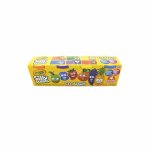 Set 4 borcanase cu plastilina parfumata Crayola silly scents