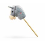 Calut de jucarie cu miscare si sunete Hobby Horse Grey Milly Mally