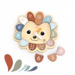 Ceas educativ din lemn Speedy Monkey
