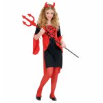 Costum Diavolita fetita Halloween 8-10 ani 140 cm