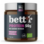 Crema proteica de arahide si cacao bio 250g Bettr