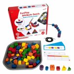 Joc educativ pentru copii, FunPlay, cu margele si modele