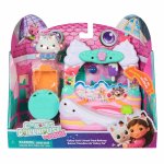 Set balconul din dulciuri si figurina pisica Cakey cu accesorii Gabbys Dollhouse filmul